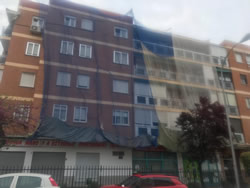 Nueva obra de rehabilitación de edificio en Madrid